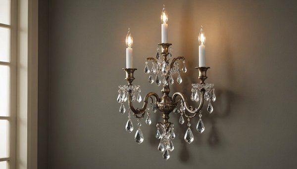 10 idées lumineuses pour décorer avec une applique murale en cristal